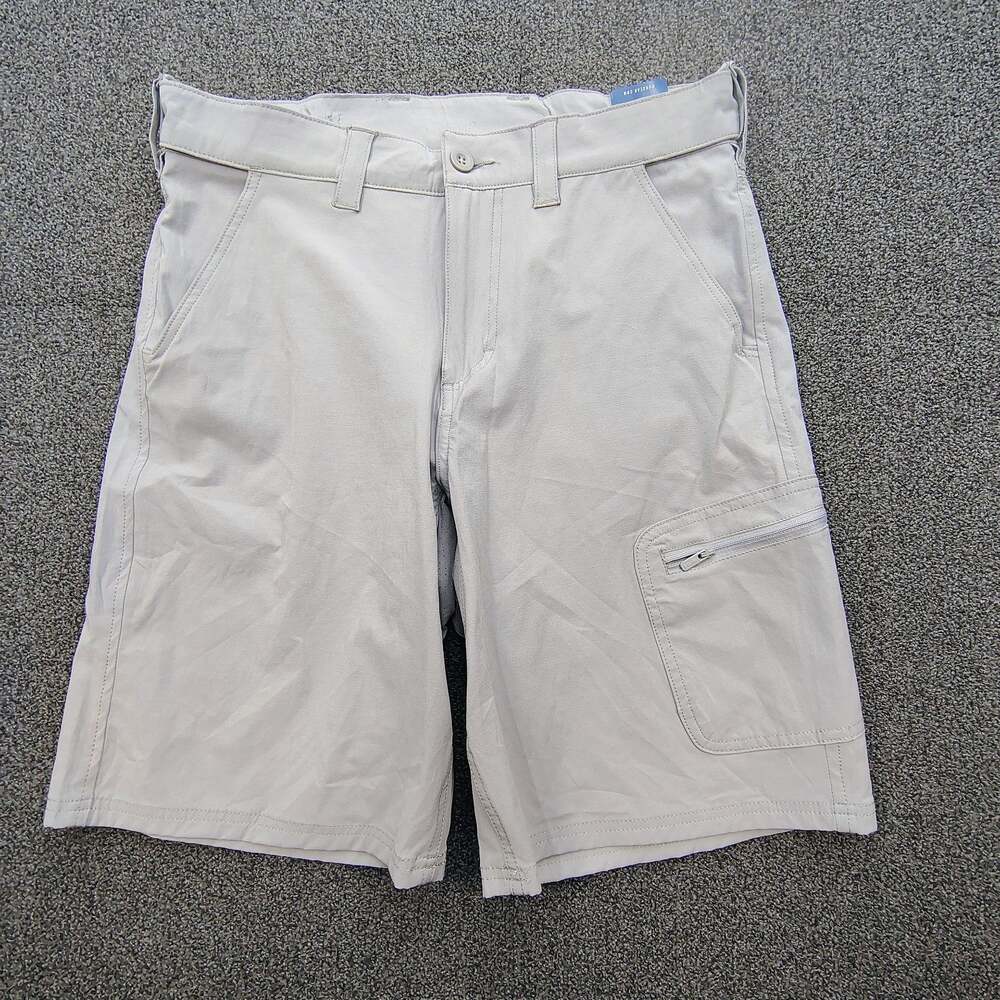 NWT Huk Next Level 10.5 Shorts Mens Medium Gray NXTLVL Fishing Performance Flaw